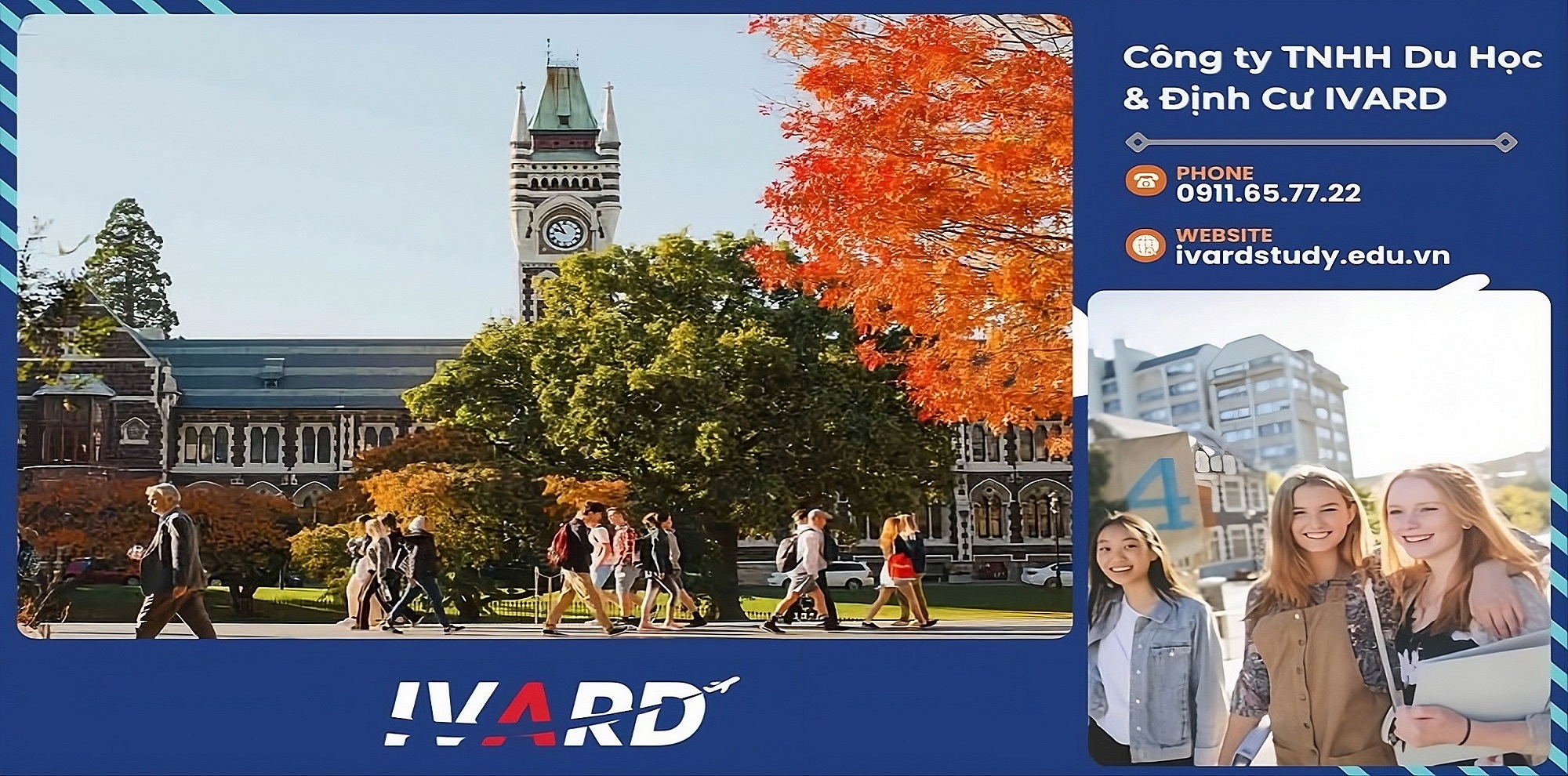 Chính phủ New Zealand cung cấp nhiều chương trình học bổng dành cho sinh viên quốc tế